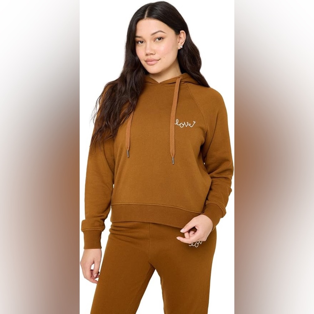 🧘‍♀️ Spiritual Gangster Love Script Harper Hoodie – Dune – Size Large NWT - Picture 3 of 11